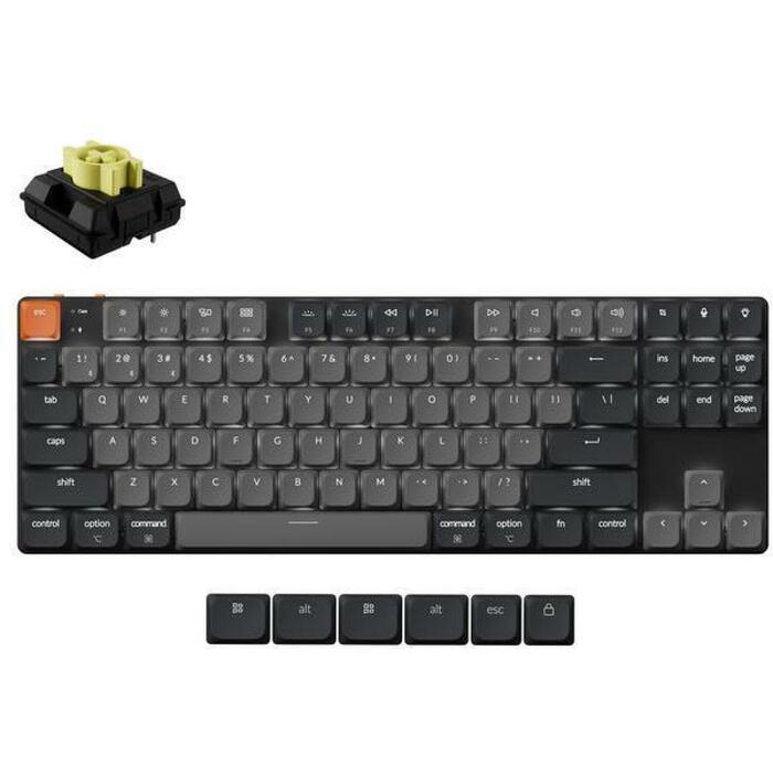 Keychron klaviatūra K1X-A4, 80%, QWERTY, Bluetooth