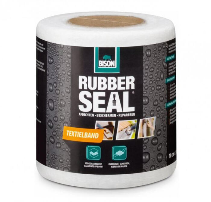 Stiklšķiedras lenta Rubber Seal 10m x