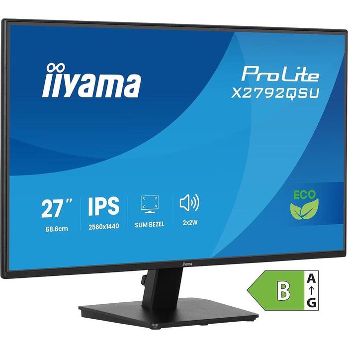 Iiyama ProLite X2792QSU-B1, LED monitor -