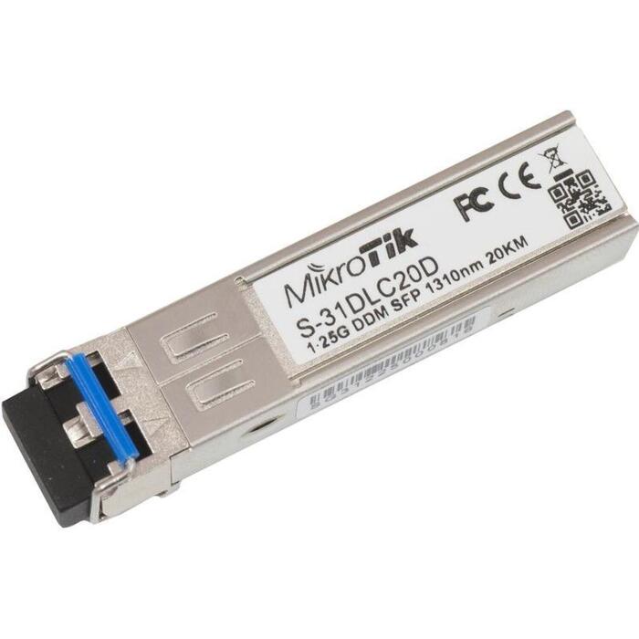MikroTik SFP S-31DLC20D, 1.25 Gbps