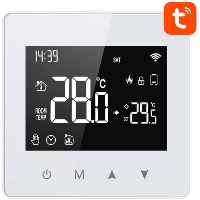 Avatto ZWT198 viedais termostats, ZigBee, 3