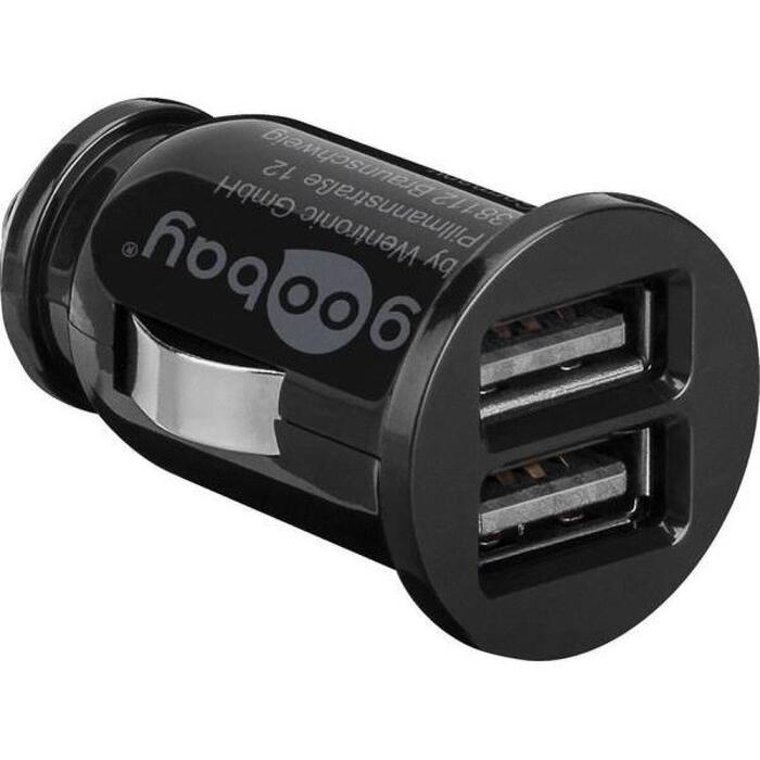 Goobay Divu USB automašīnas lādētājs 58912
