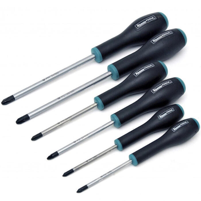 Skrūvgriežu komplekts PH, PZ, K63064 KAMASA