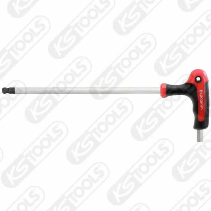 Kstools T-образный шестигранный ключ 151.8130-E, 2мм, ERGO+, рабочий угол 25° (151.8130-E)