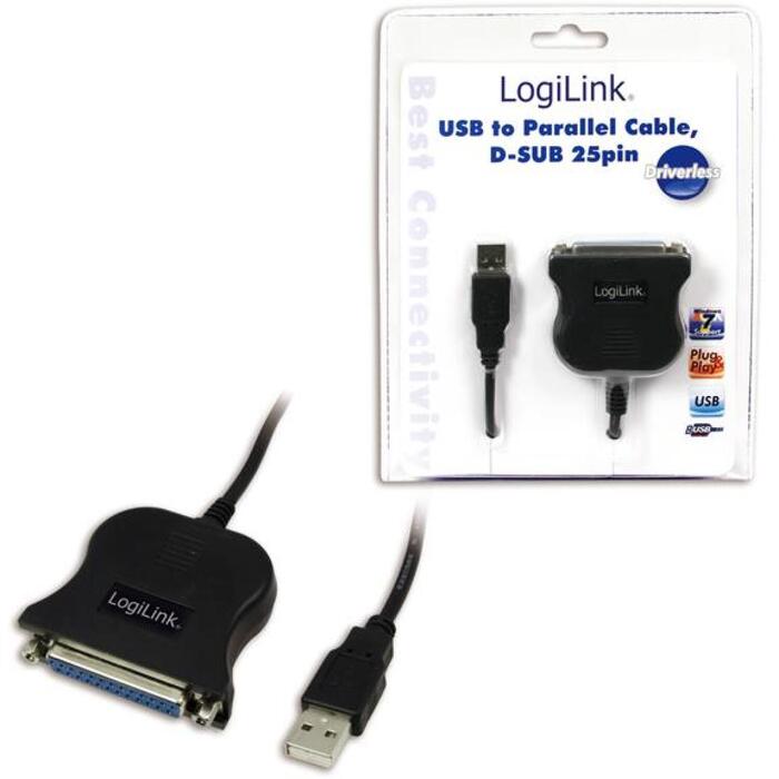 Logilink USB paralēlais adapteris UA0054A, 1