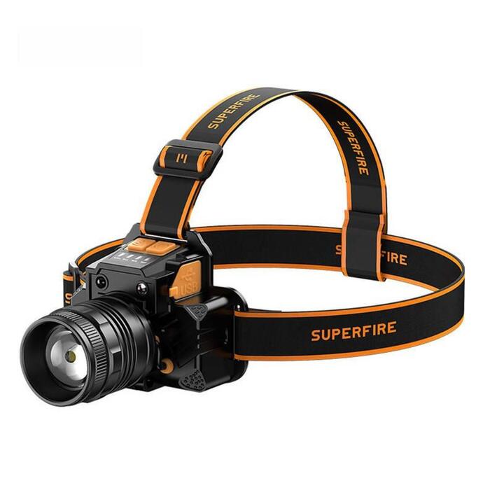 Superfire HL58 lukturis, 350 lm, USB