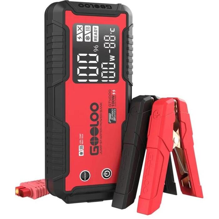 GOOLOO GT4000 lēcējs, 74Wh, 800A/4000A, 12