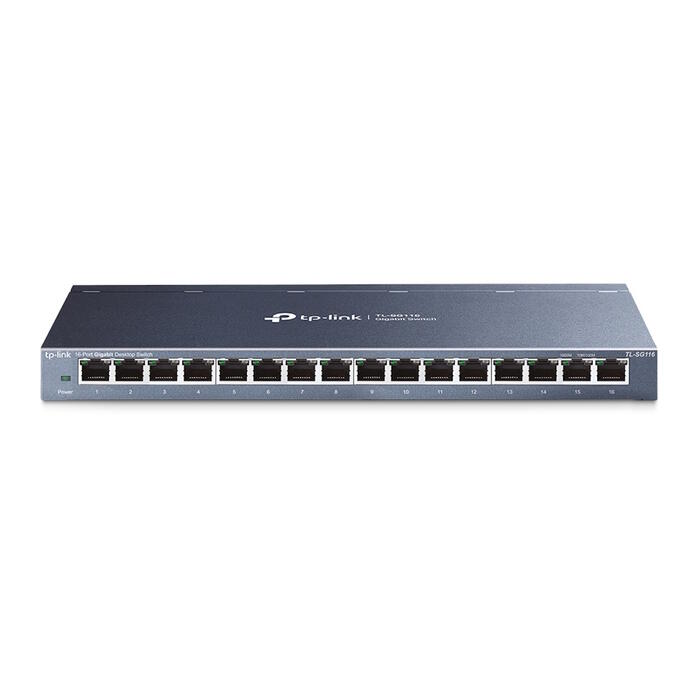 TP-Link TL-SG116 tīkla komutators nepārvaldāms 16×