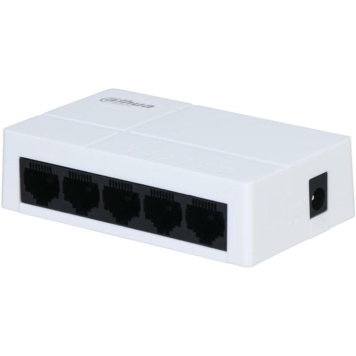 Dahua DH-PFS3005-5GT-L-V2 komutators, 5 porti, 10/100/1000