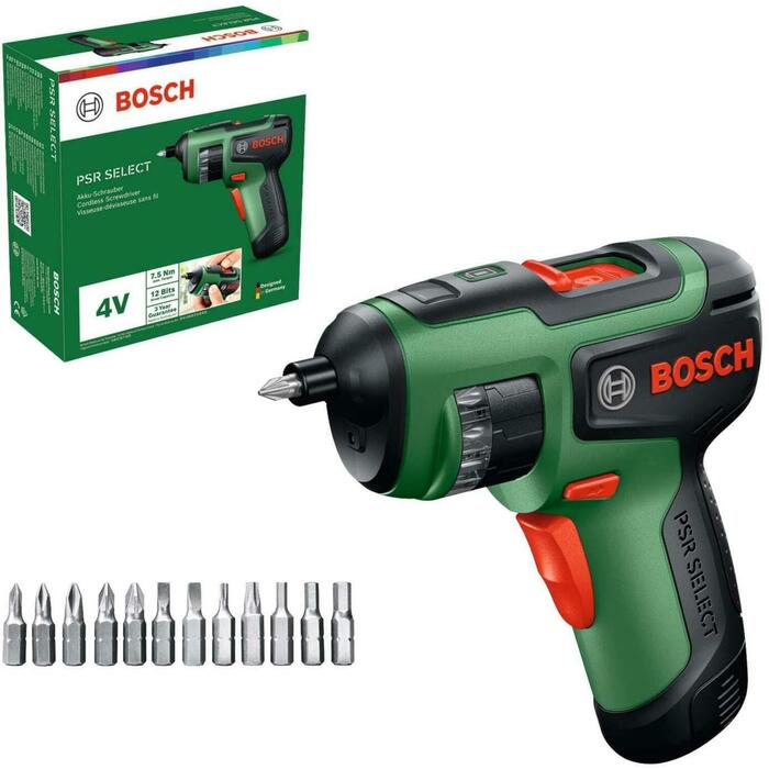 Bosch PSR Select 4V bezvadu skrūvgriezis