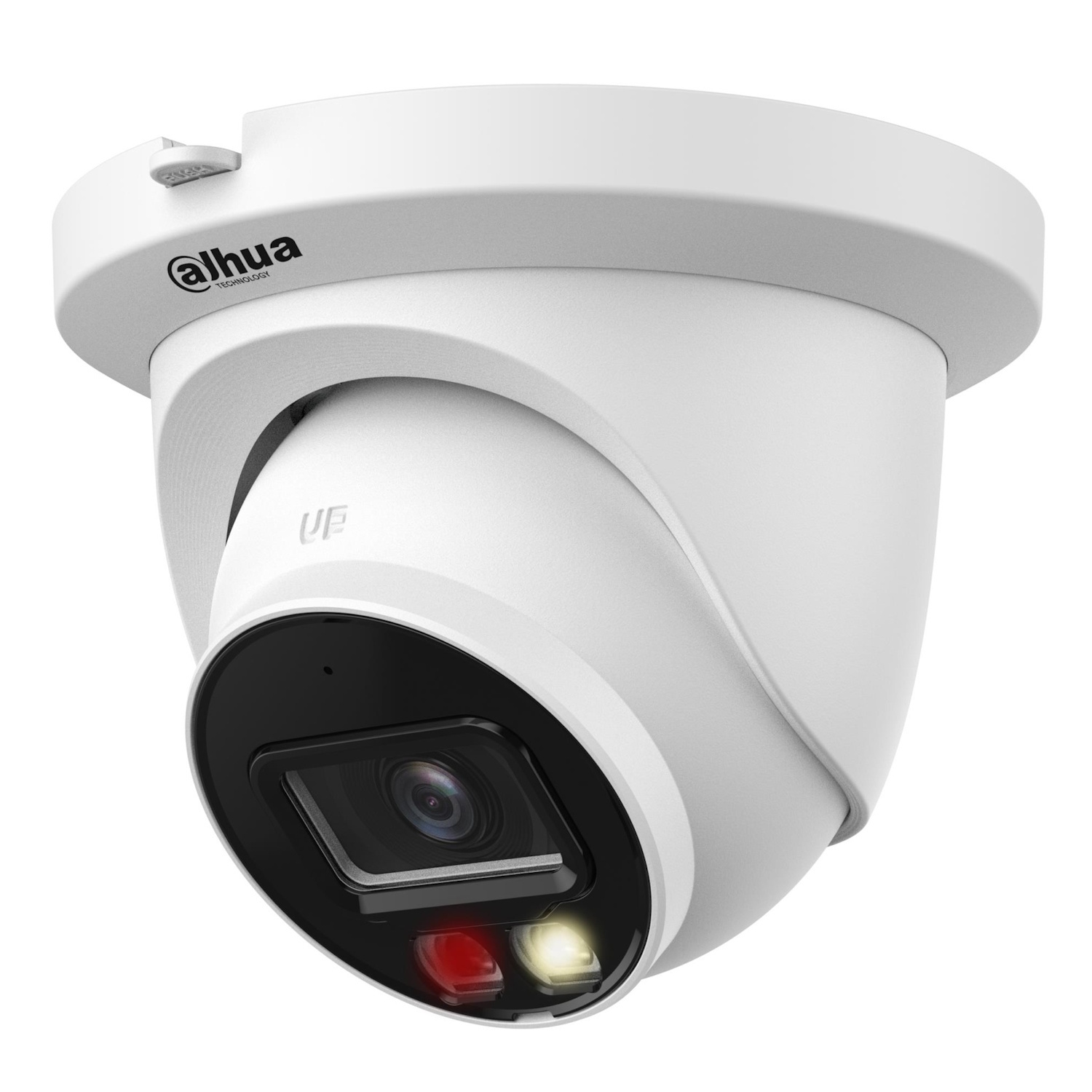 Dahua IPC-HDW2449TM-S-IL-0360B 4 MP сетевая outdoor eyeball-камера Smart Dual Light фиксированный объектив 2.8 mm IR и белый свет до 30 м WDR AI аналитика PoE IP67 микрофон белый (IPC-HDW2449TM-S-IL-0360B)