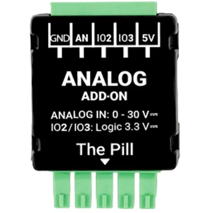 Shelly Analog 0-30V modulis, 0-30V līdzstrāva
