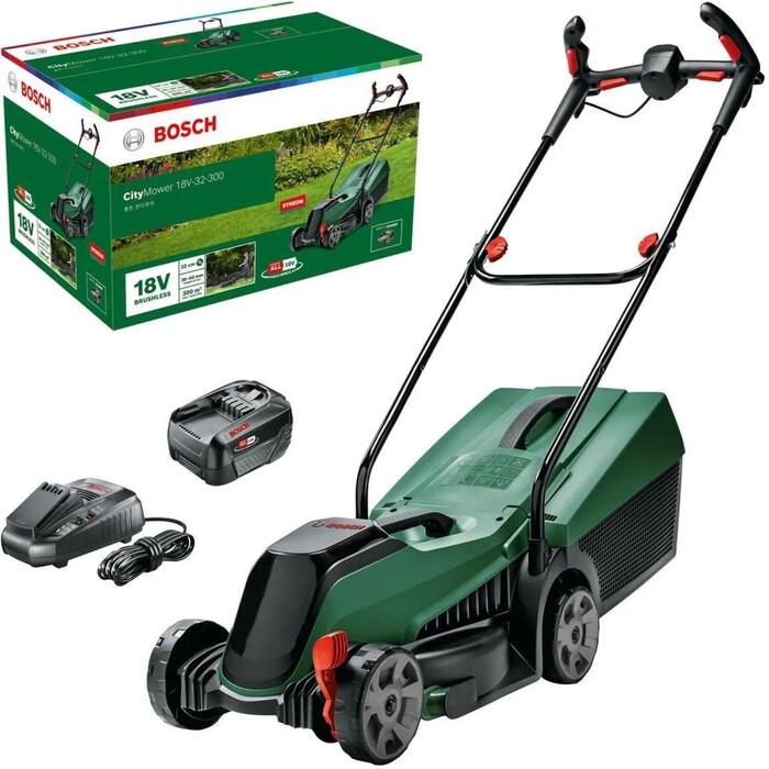 Bosch zāles pļāvējs CityMower 18V-32-300 06008B9A0A