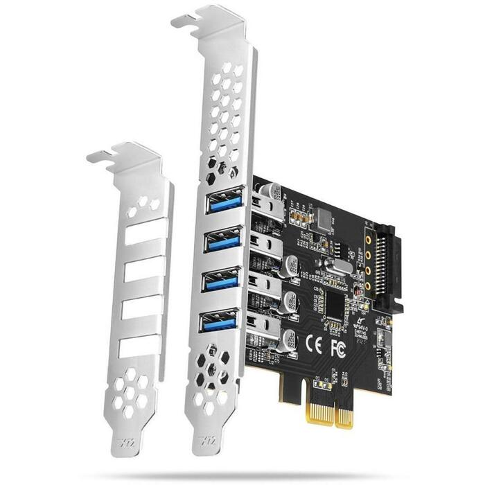 Axagon I/O karte PCEU-43RS 4x USB