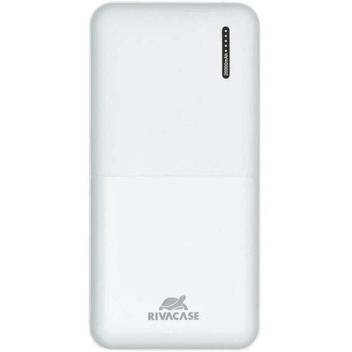 Rivacase Power Bank akumulators VA2572WHITE, 20000mAh