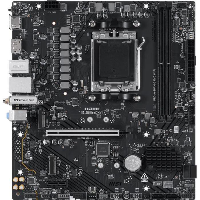 Msi PRO A620AM-G EVO WIFI, mātesplate