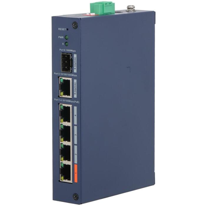 Dahua CHS4106-4ET-60 pārvaldāms komutators, 6 porti