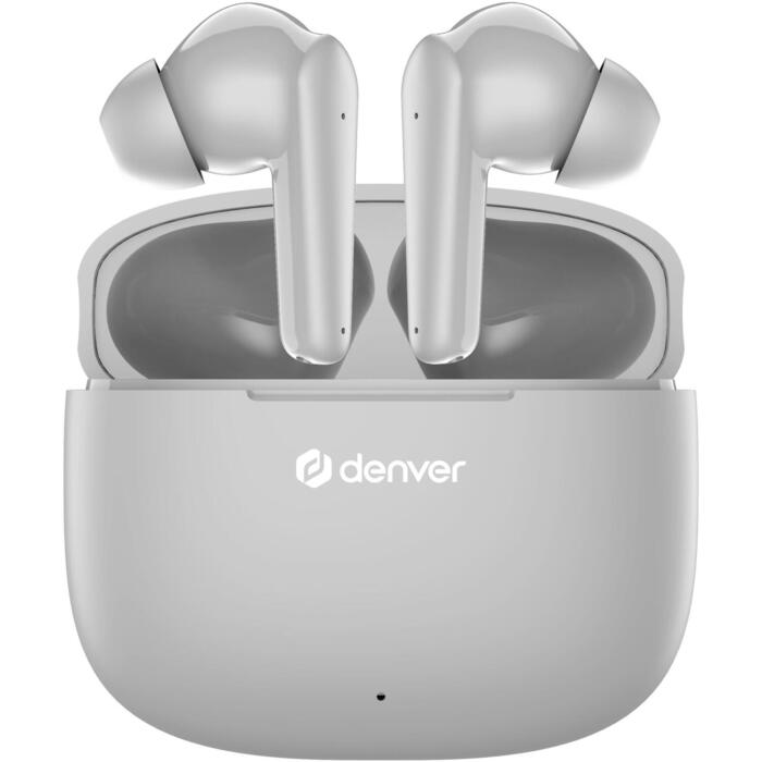 Denver Беспроводные наушники TWE-48 111191120540, 4,3г, Bluetooth V5.3, 20Hz-20kHz, 30mAh, 200mAh, HFP, HSP, A2DP, AVRCP (111191120540)