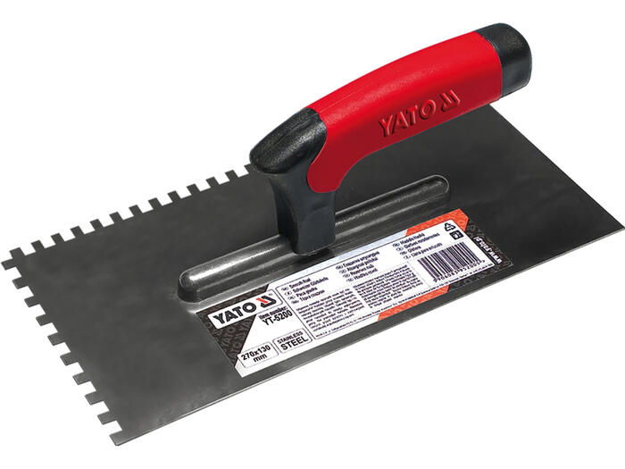 Yato Pludiņš YT-5203, 270x130mm, 8x8mm, nerūsējošais