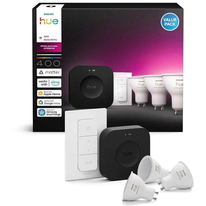 Philips Hue sākuma komplekts 8720169374546, 3x4