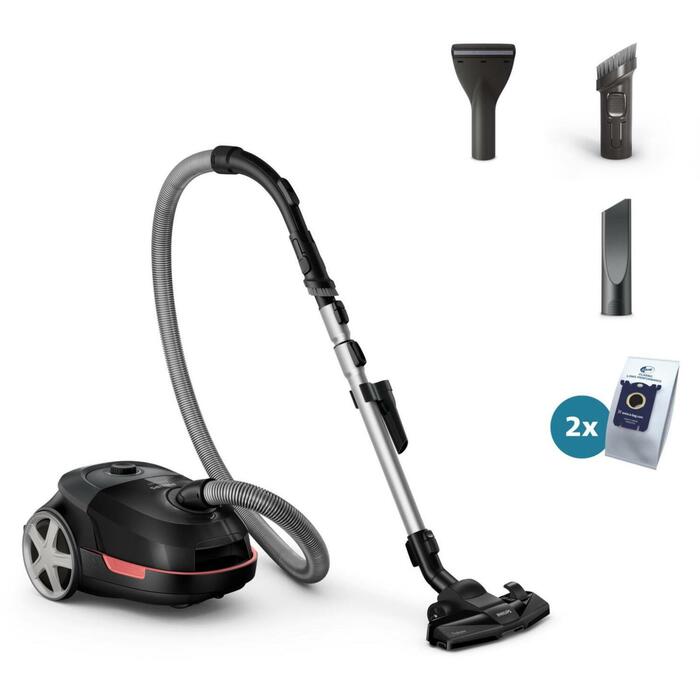 Philips cilindriskā putekļu sūcēja XD5123/10, 900