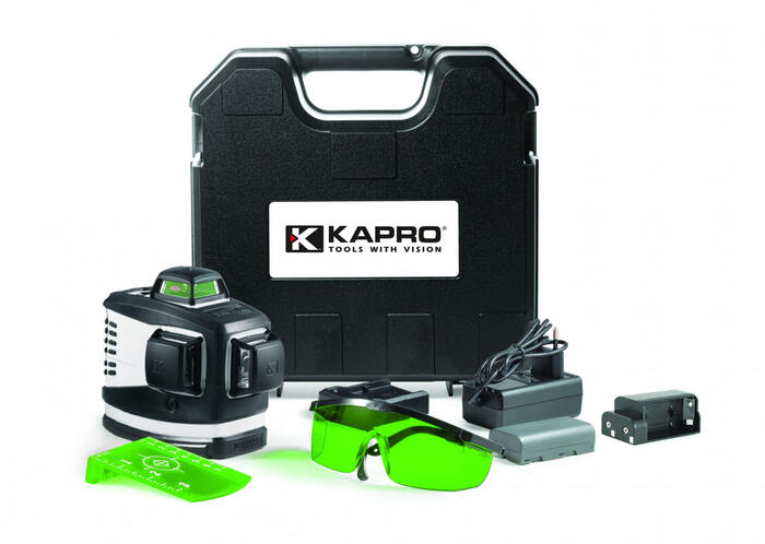 Лазерный уровень PROLASER 3D All-Lines Green 883HG KAPRO (883HG)