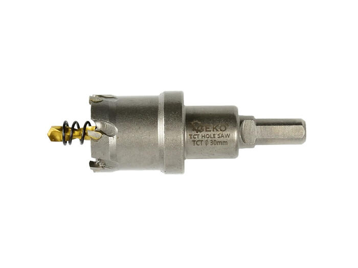 Karbīda caurumu zāģis metālam 30mm, titāna