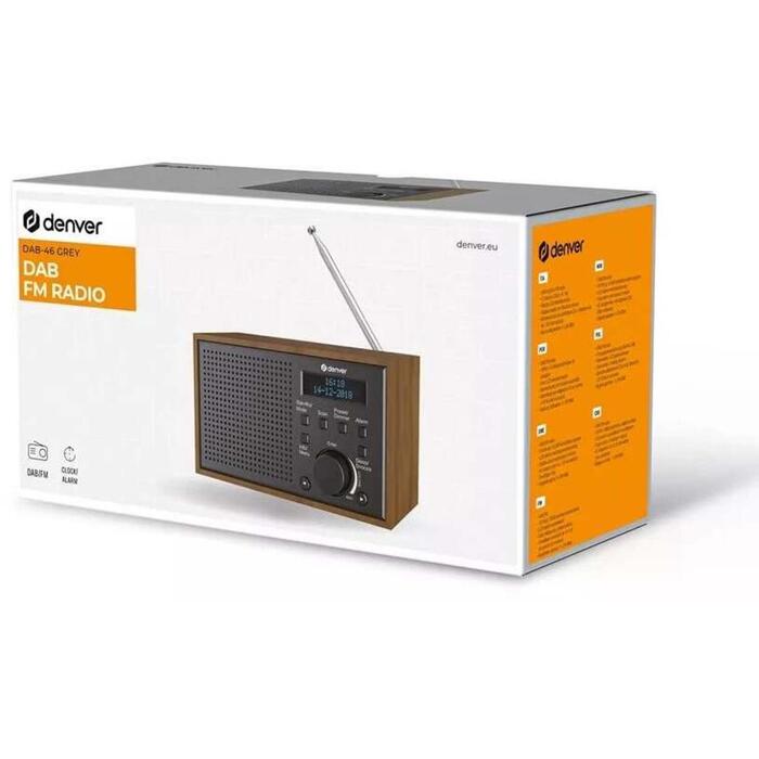Denver Radio uztvērējs DAB-46DGR 111111000390, 2W