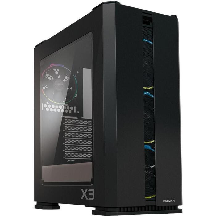 Zalman Datoru korpuss X3 BLACK, ARGB