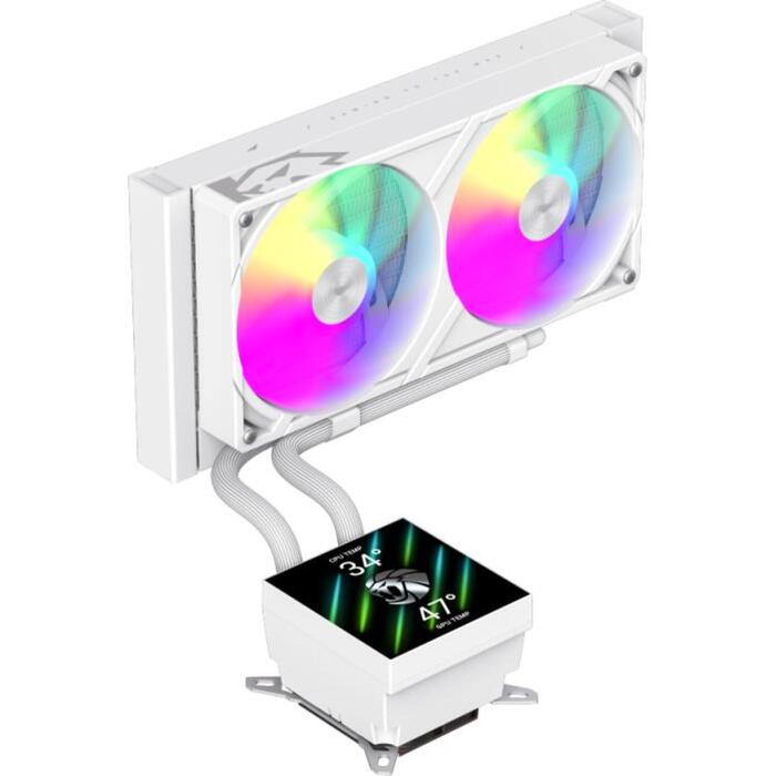 Gamemax procesora dzesētājs GLACIER 240 LCD