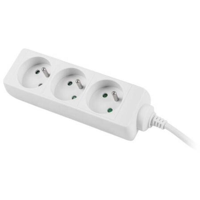 Lanberg pagarinātājs PS0-03E-0150-W, 1.5m, 3xE