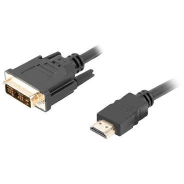 Lanberg HDMI uz DVI-D kabelis CA-HDDV-10CC-0018-BK