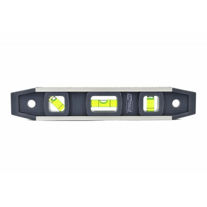 Magnētiskais līmenis torpēda 23cm, ABS plastmasa