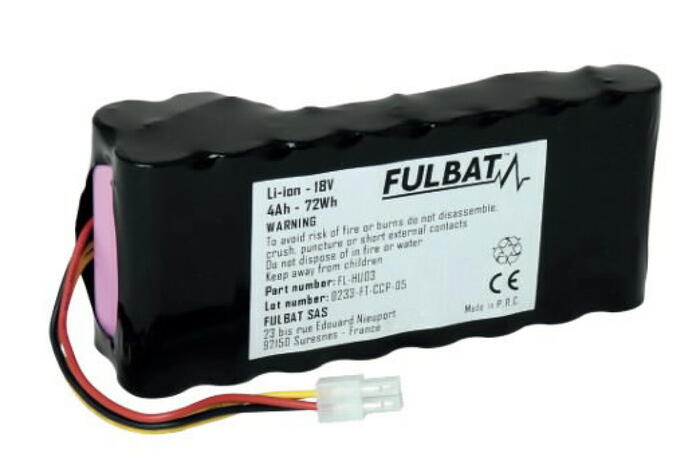 Akumulators 18V, 4Ah, FULBAT, 560617, Li-ion