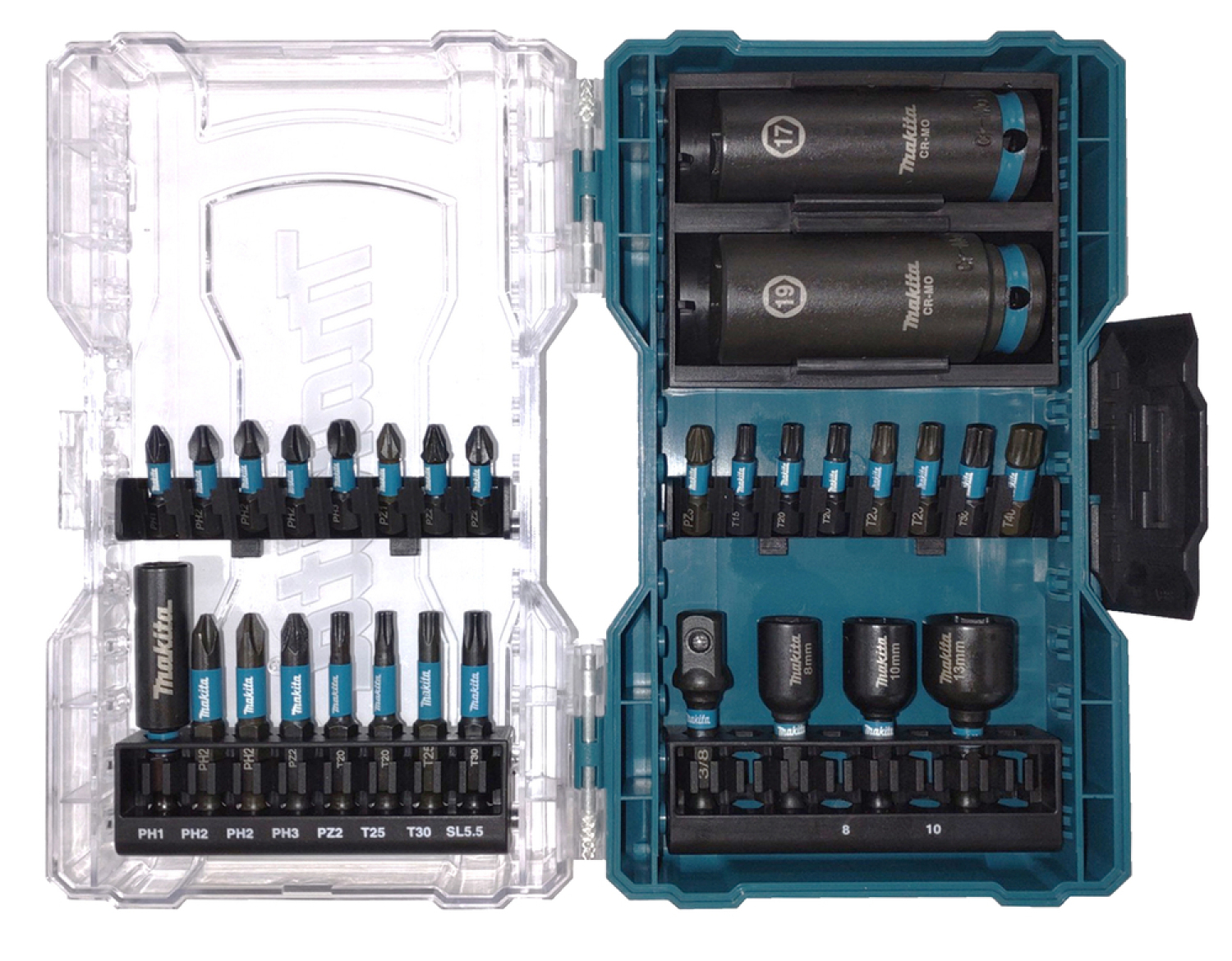 Skrūvjgrieža uzgaļu komplekts Impact Black MAKITA