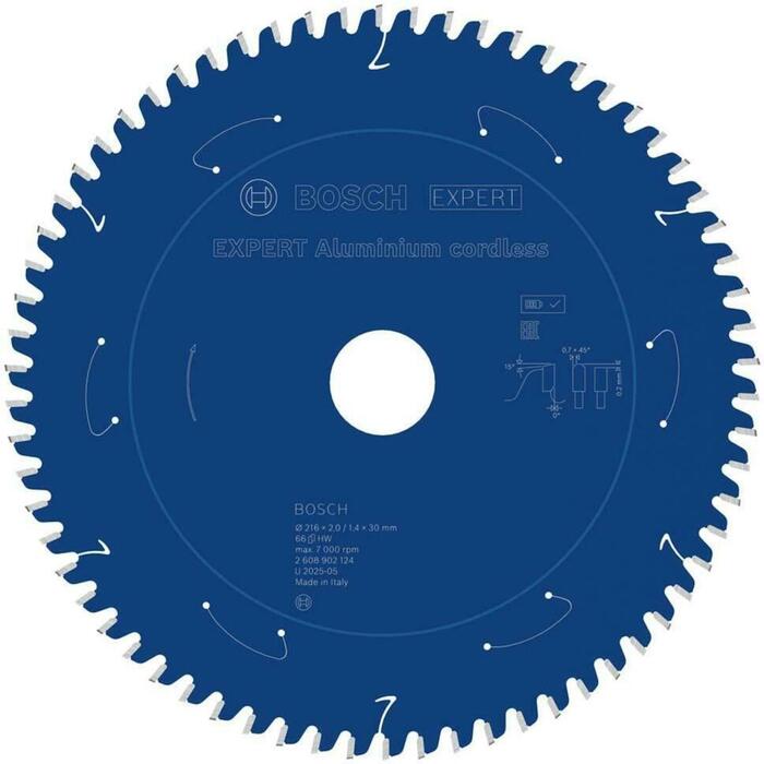 Bosch 2608902124 ripzāģa asmens EXPERT Aluminium