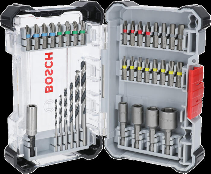 EXTRA HARD SKRŪVGRIEŽA UZGAĻU UN METAL HSS URBJU KOMPLEKTS, 35 GAB. BOSCH 2607017729 (2607017729)