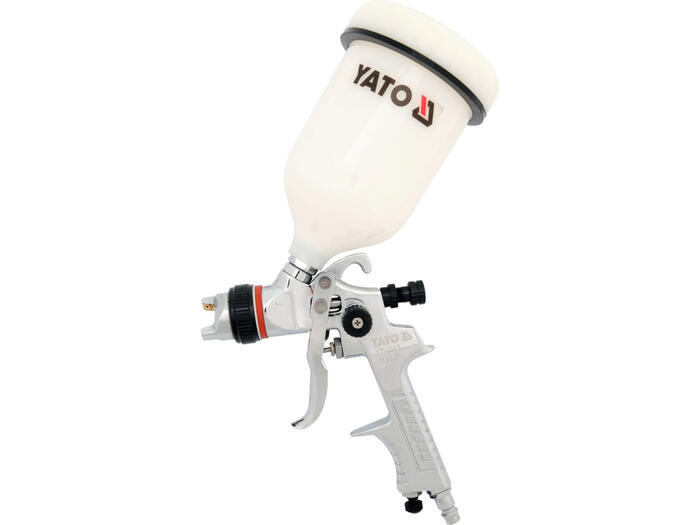 Yato YT-2341 pneimatiskā krāsošanas pistole, HVLP, 0.6L, 1.5mm, 0.3MPa, 410l/min, 76dB(A) (YT-2341)