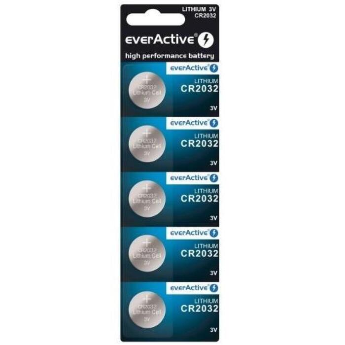Everactive CR2032-5BB CR20325BL, 3V, CR2032, Li-ion