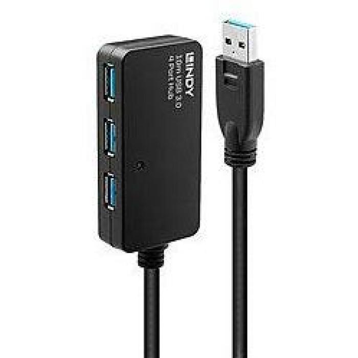 Lindy 43159 kabeļa pagarinātājs 10m, USB