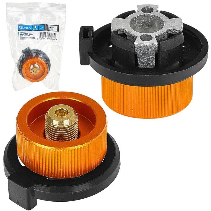 Geko G20018 gāzes kartridža adapteris, 7/16"