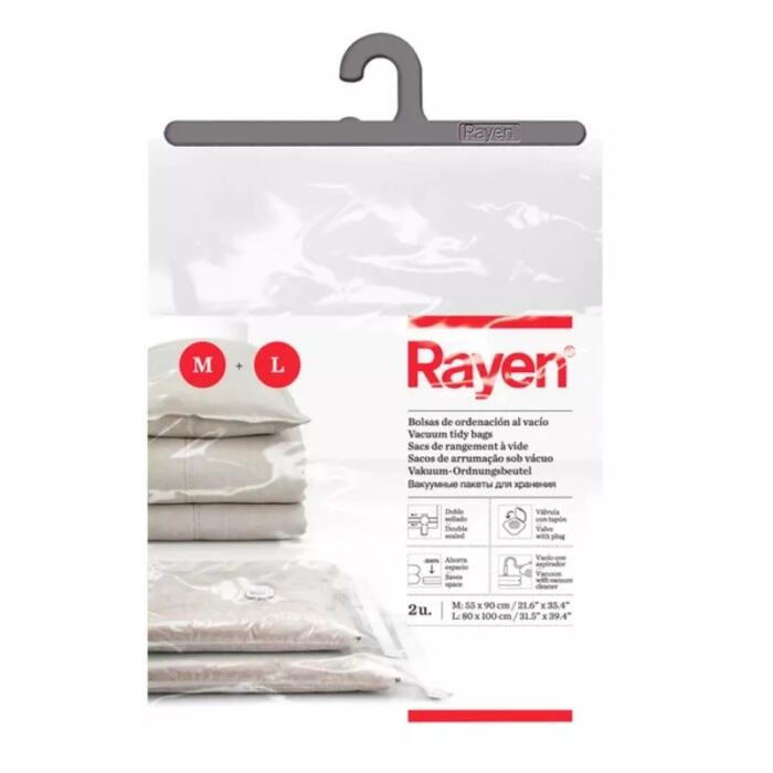Rayen Vakuuma maisu komplekts Basic M+L