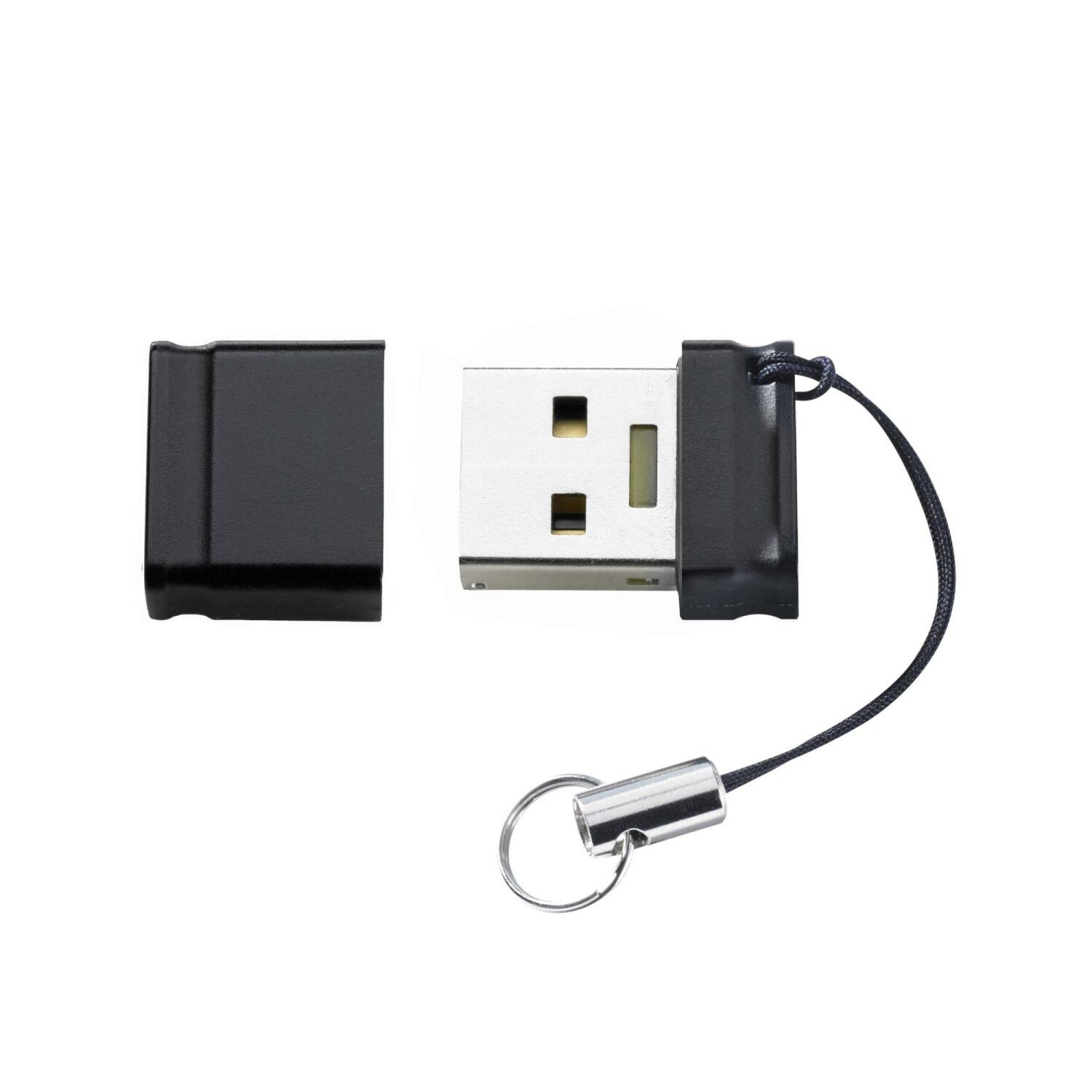 Intenso USB флеш-накопитель 3532470 16 ГБ, USB 3.2 Gen 1, Скорость чтения 100 МБ/с, Черный, Пластик (3532470)