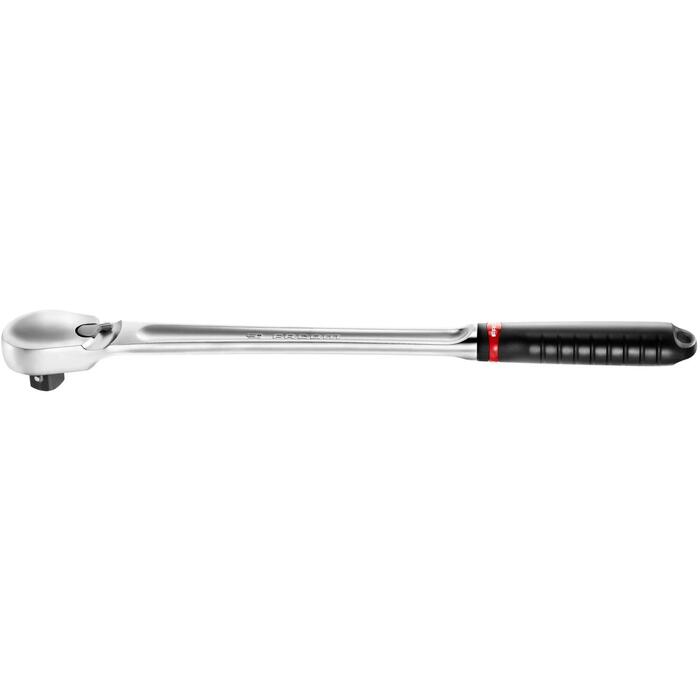 Facom KL.161PB 3/4" трещотка с грушевидной головкой, 3° дуга, 72 зуба, рычаг, сатиновый хром, би-материальная рукоятка (KL.161PB)