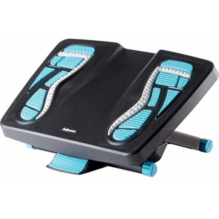 Fellowes Ergonomics подставка для ног 8068001, 336мм, 454мм, 160мм, 0-25°, 100/135/165мм, черный, резина/пластик (8068001)