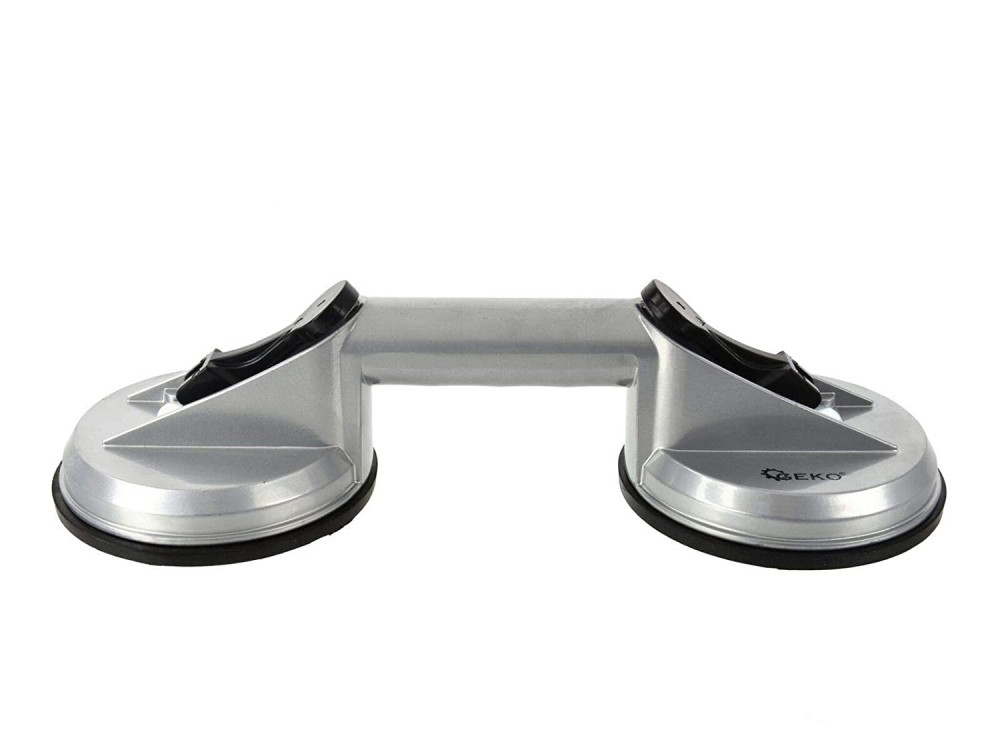 Stikla pacēlājs ar 2 piesūcekņiem 2x11.5cm Aluminium Geko (G02454)