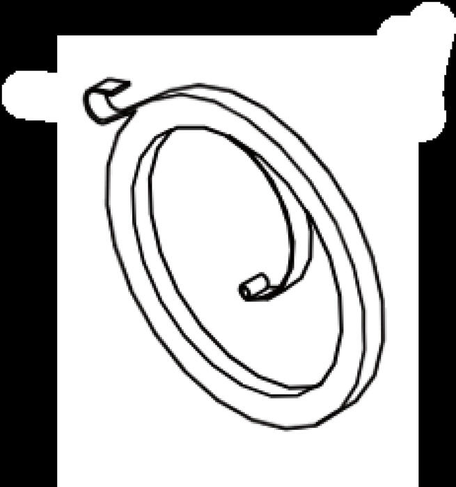 Spirālveida atsperes 431SX, ECHO, P022054850, 0