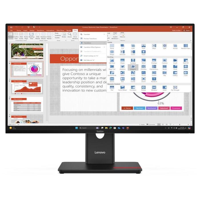 Lenovo ThinkVision T27-40 monitors 64A5ZAT6EU, 27&quot