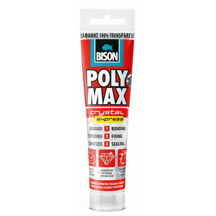 Клей-герметик PolyMax Crystal 115мл 6300557 ЗУБР (6300557)