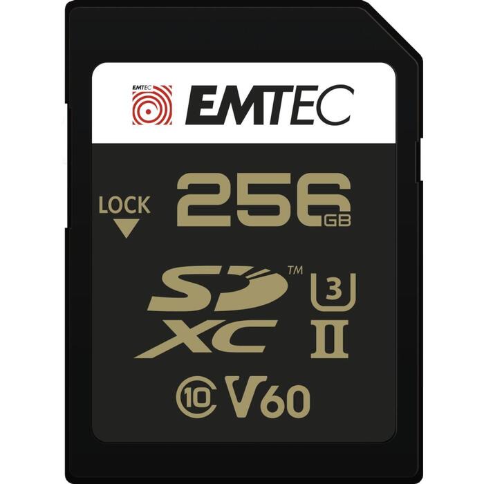 Emtec Atmiņas karte ECMSD256GUHS2V60, 256GB, 300MB/s